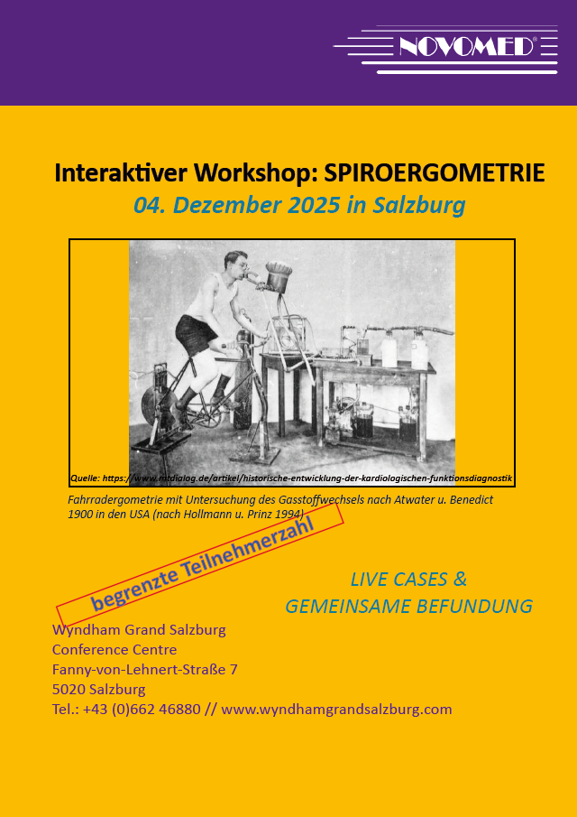 Interaktiver Workshop: Spiroergometrie